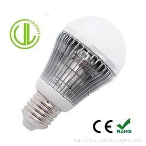 High quality AC220V Warm white E27 7W Led bulb